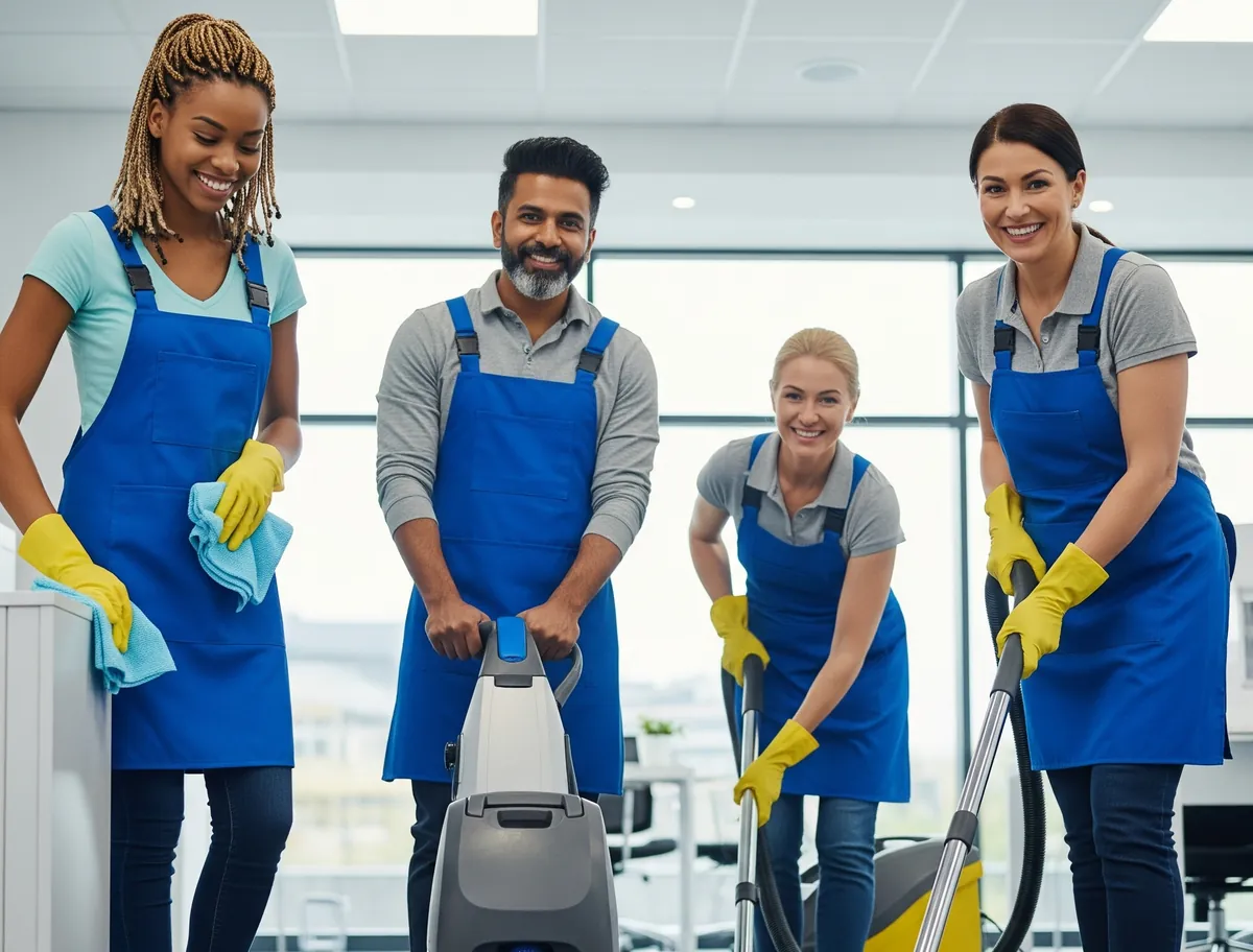 Genesis cleaning crew ready for service
